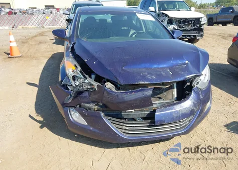 2012 Hyundai Elantra Limited from USA, damaged, VIN 5NPDH4AE8CH094146